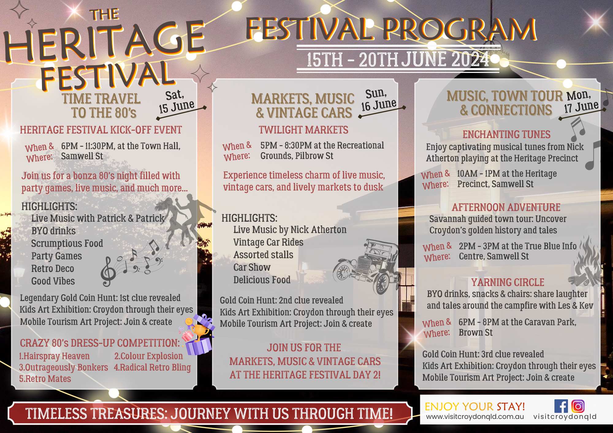 Heritage Festival 2024 Croydon Shire Council Tourism